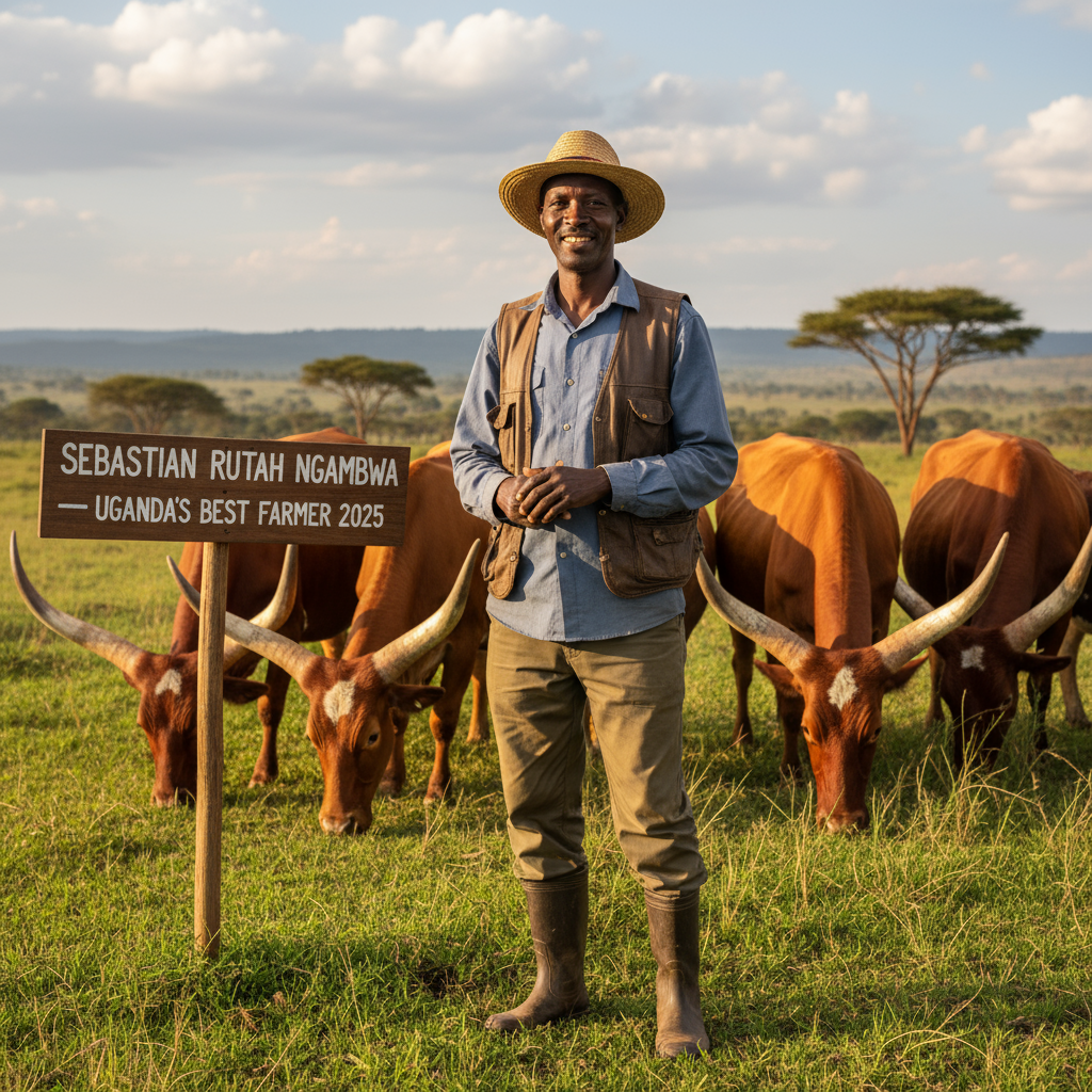 Sebastian Rutah Ngambwa - Managing Director and Uganda's Best Farmer 2025